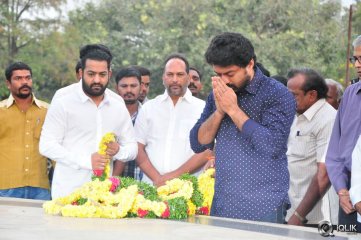 NTR Family Visit to NTR Ghat 2016